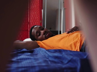 Blonde stepsister finally ends up sucking my huge black cock deep