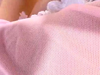 Blonde tranny shemale solo masturbation