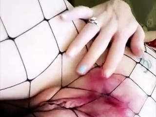 Busty brunette bitch with huge boobs