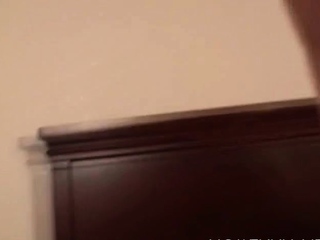 Cheerful brunette bimbo Maya drilled by man