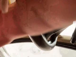 Cute curly brunette solo webcam masturbation