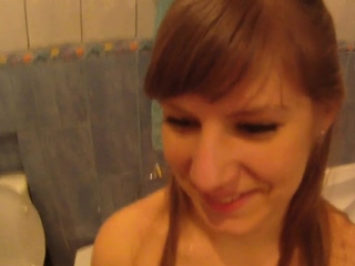 Gorgeous brunette Elena will get dong in cunt