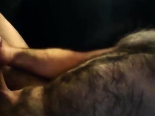 Huge mature uncut cumshot