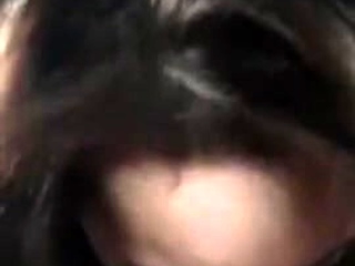 Mature brunette novice giving a terrific POV blowjob