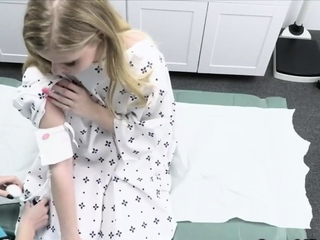 Nurse and physician sharing attractive affected person