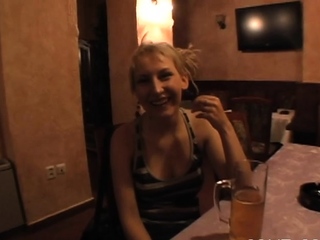 Pleasant darling is coaxed into having sexual public intercourse