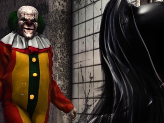 Tremendous scorching attractive faculty lady will get fucked arduous by Evil clown