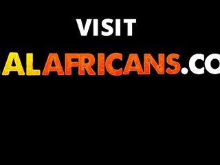 Ebony Couple Gets Clean To Get Dirty