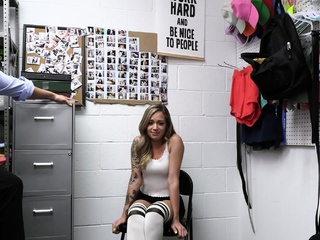 MILF LP officer dominating a teen thief