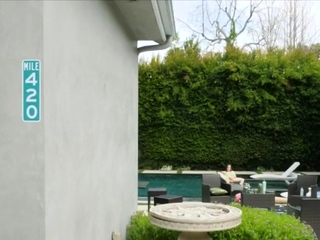 Poolside exciting with wonderful massive all-natural boobies