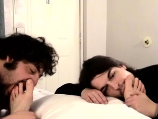 Boys fisting cum gay very first time With a puppy mask and