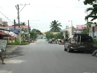 Delightful brunette floosy finds a massive chopper