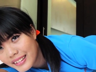 Exquisite nipponese kitty gets licked and nailed