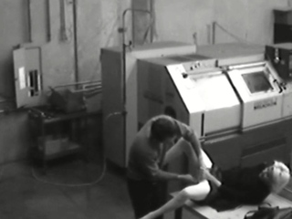 MILF blonde masturbates