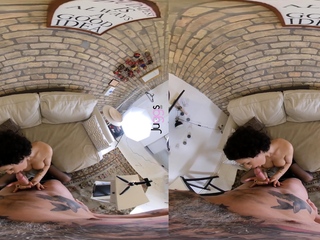 Nasty brunette pornstar with major boobs