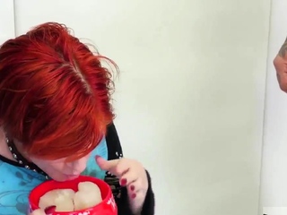 Smaller teens large cocks Cummie, the Painal Cum Cat