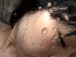 Asian japanese schoolgirl in lingerie mak