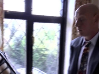 Busty granny gets railed