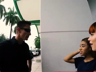 Muscle girls domination Attractive young girls, Alexa Nova and Ken