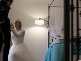 Shemale bride gets analed by groom ahead of acquiring married