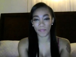 Cute girl plays with herself for the camera