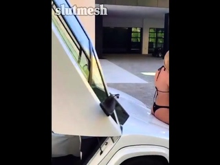 Fetish babes outdoors