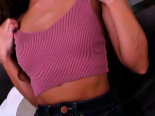 Handjob milf teasing toes and feet