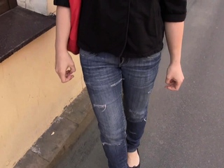 Hot sweetie alena copulates with paramour