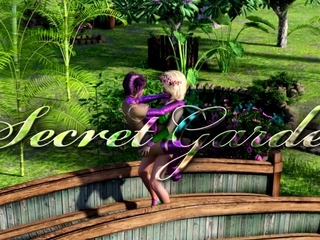 Massive tits babe fucked by a blonde futa in a 3d animation