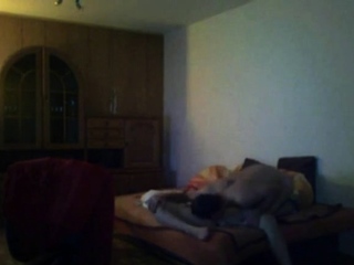 Romanian couple fuck at house