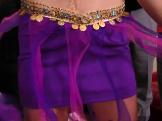 Slut gets messy bukkake right after riding bbc