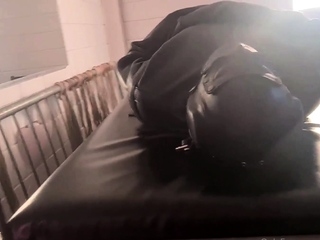 Amateur fetish BDSM action with redhead