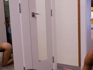 Assfucked babe deepthroats black cock