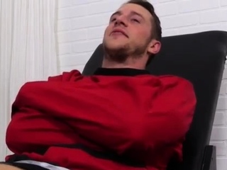 Gay old feet Kenny Tickled In A Straight Jacket