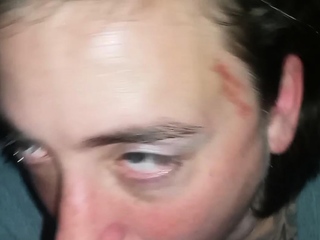 Mature brunette amateur providing a excellent POV blowjob