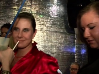 Seductive dancing with glamorous girls