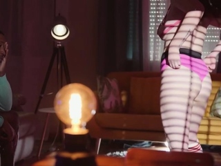 Spanish gamer chick desires BBC throughout gameplay