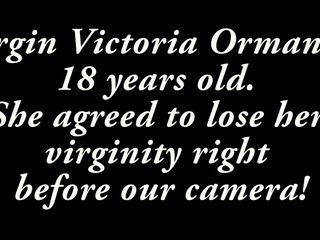 Cute young sweetheart Victoria Orman and agile playmate