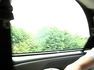 Homo gets his arse pushed in a auto