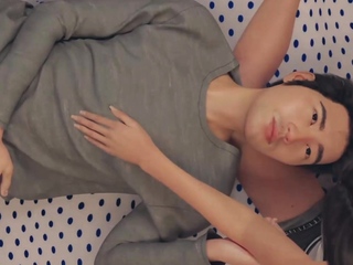 Horny MILF sucks and fucks with huge dick