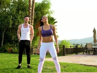 Our new instructor is a brunette MILF