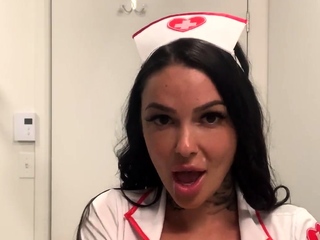 Busty brunette bitch with large boobs