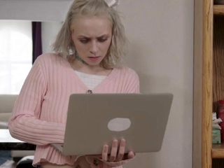 Busty redhead mature enjoys pussy drill in the kitchen