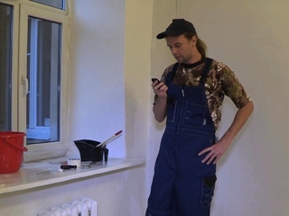 Classy barely legal russian brunette Candy Julia cums really hard