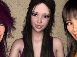 Hot 3D redhead licking a pussy whilst acquiring fucked