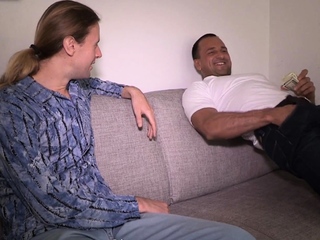 Nymph gets big throbbing weenie inside of her loving gap