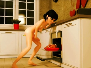 Petite cock dickgirl fucks shemale MILF – 3D FUTA ANIMATION