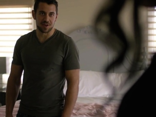 Realtor tgirl sucking purchaser just before bareback sex in couple