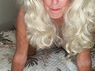 Amateur blond girl with major boobs acquiring fucked