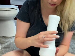 blonde girl latin masturbation in see reside webcam